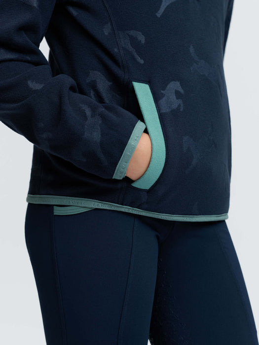 LeMieux Mini Maggie Horse Fleece Navy