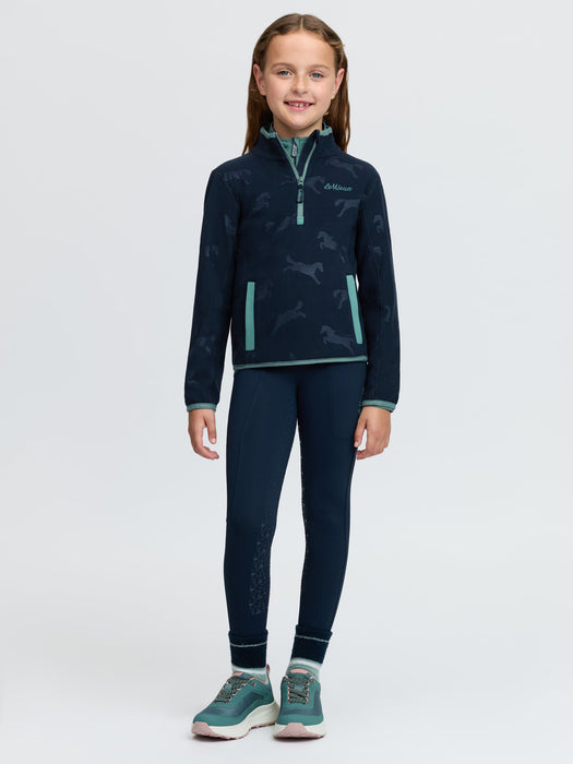 LeMieux Mini Maggie Horse Fleece Navy