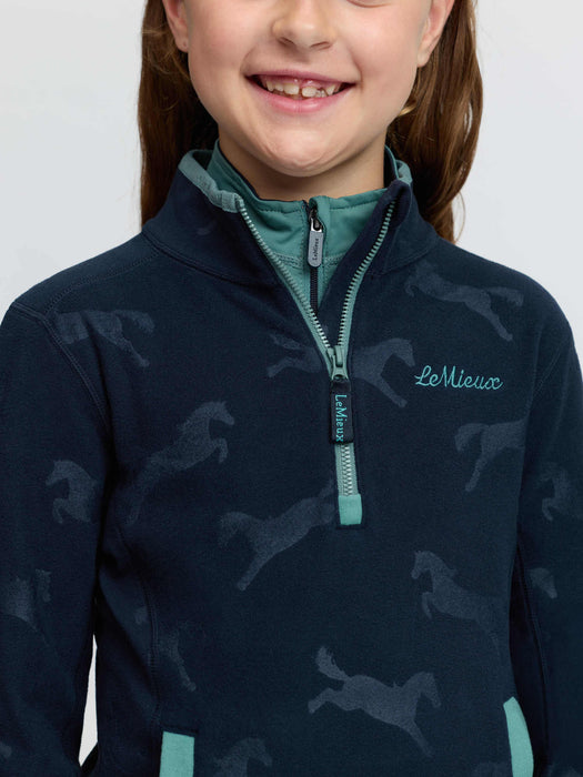 LeMieux Mini Maggie Horse Fleece Navy