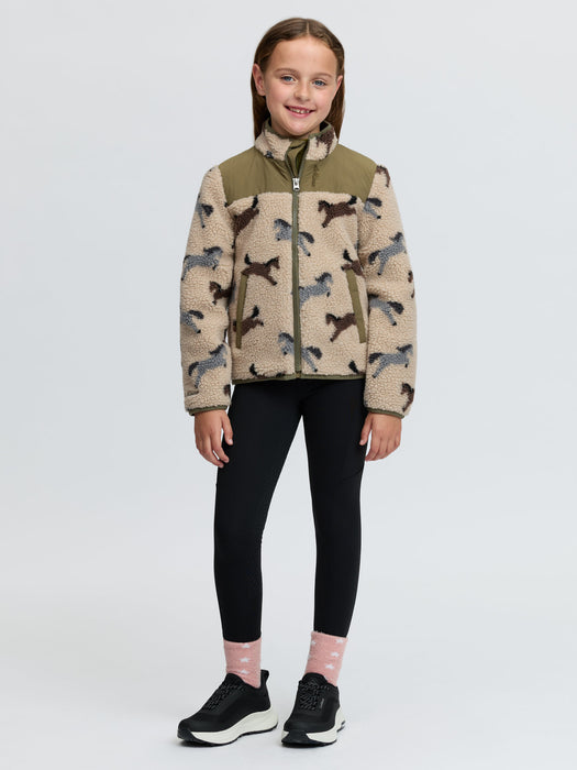 LeMieux Mini Theo Pony Fleece Willow Green