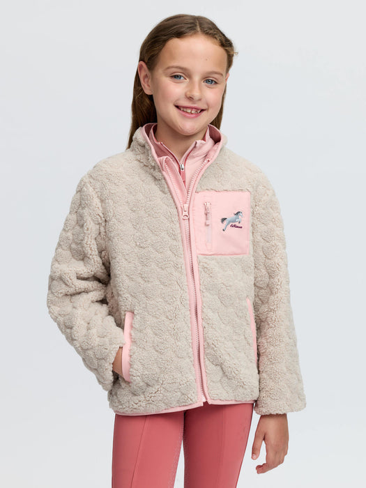 LeMieux Mini Thora Heart Fleece Stone