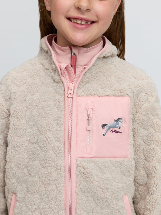 LeMieux Mini Thora Heart Fleece Stone