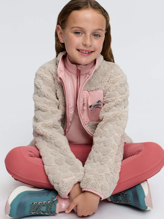 LeMieux Mini Thora Heart Fleece Stone