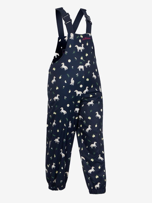 LeMieux Mini Pippin Splash Dungarees Navy