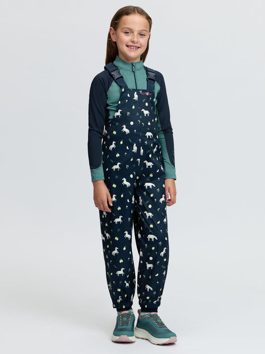 LeMieux Mini Pippin Splash Dungarees Navy