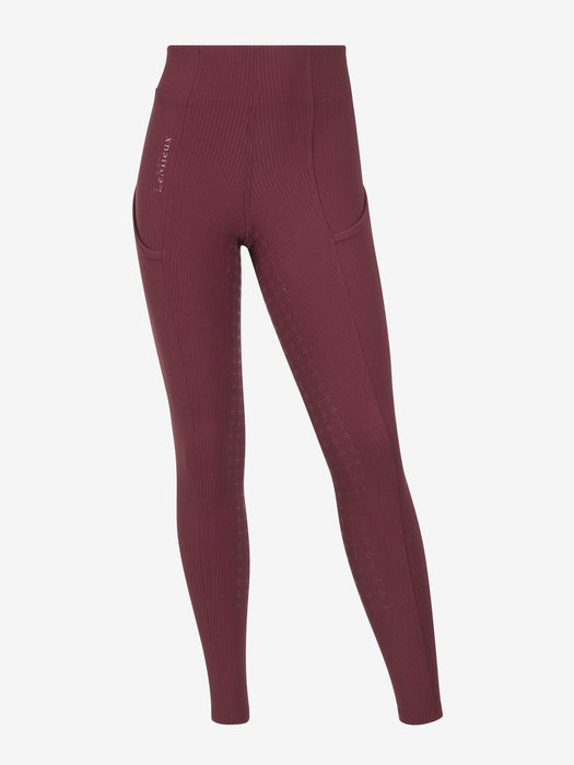 LeMieux Young Rider Orla Ribbed Pull Ons Bramble