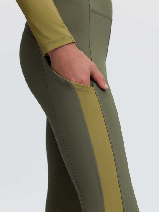 LeMieux Young Rider Orla Pull Ons Willow Green