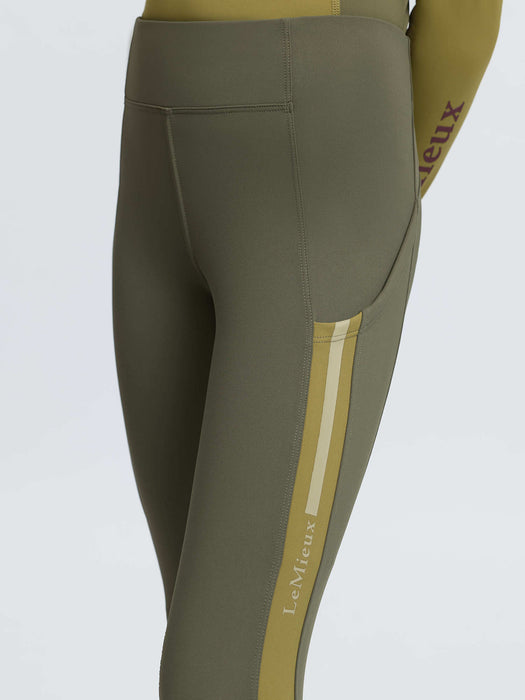 LeMieux Young Rider Orla Pull Ons Willow Green