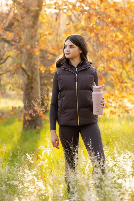 LeMieux Young Rider Joey Hooded Gilet Cocoa