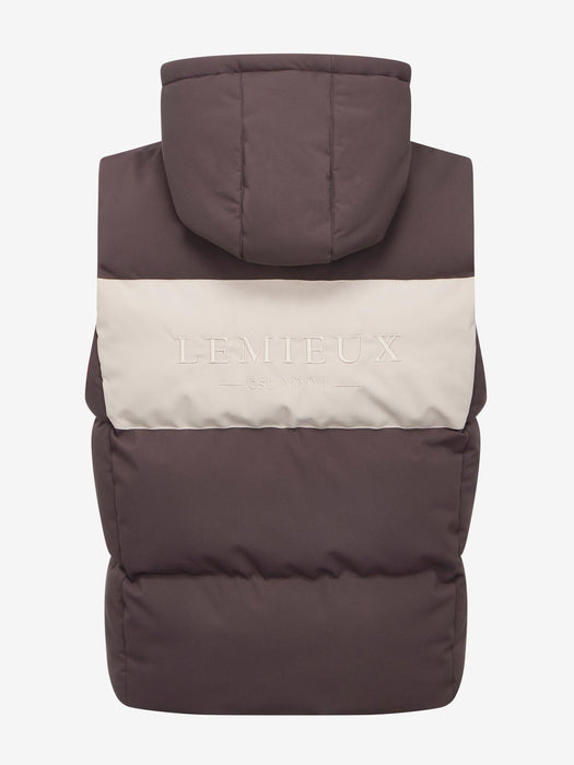 LeMieux Young Rider Joey Hooded Gilet Cocoa