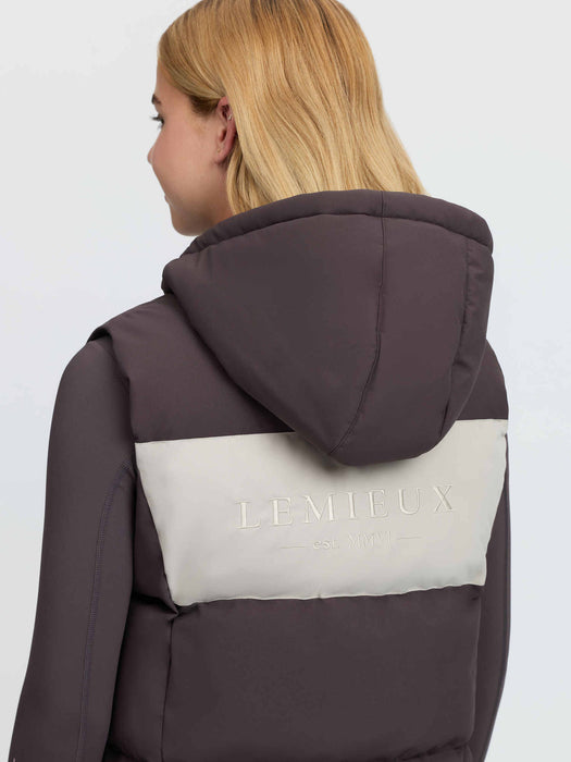 LeMieux Young Rider Joey Hooded Gilet Cocoa