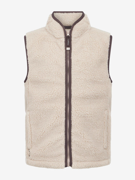 LeMieux Young Rider Trinity Teddy Gilet Stone