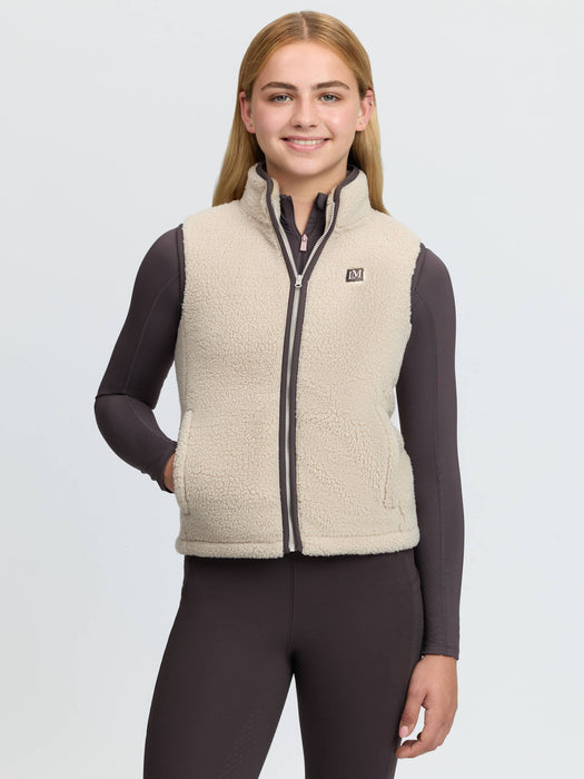 LeMieux Young Rider Trinity Teddy Gilet Stone
