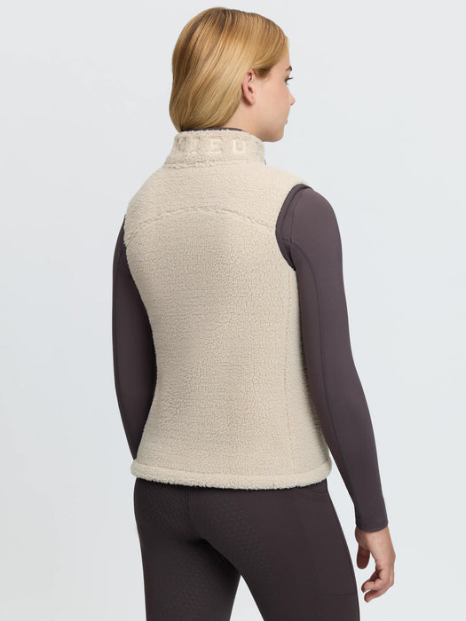 LeMieux Young Rider Trinity Teddy Gilet Stone