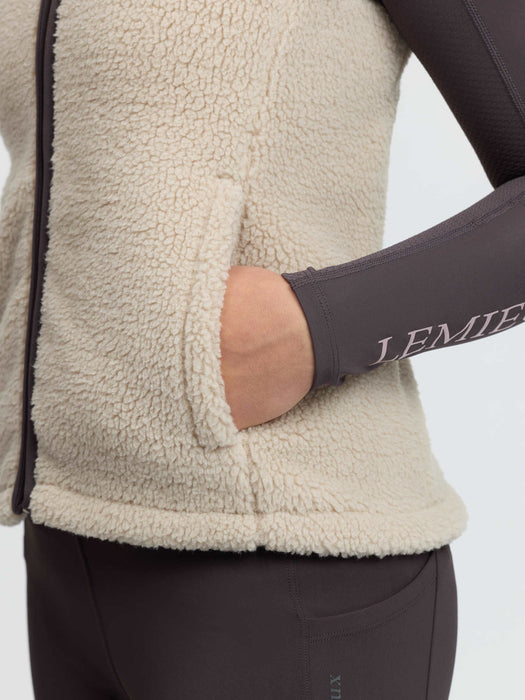 LeMieux Young Rider Trinity Teddy Gilet Stone