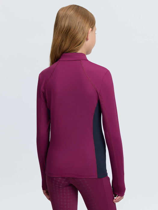  LeMieux Young Rider Classique Base Layer Blackberry