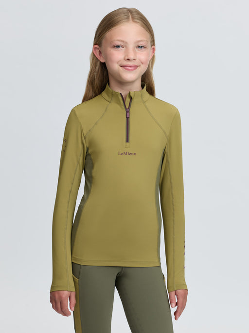 LeMieux Young Rider Classique Base Layer Gooseberry