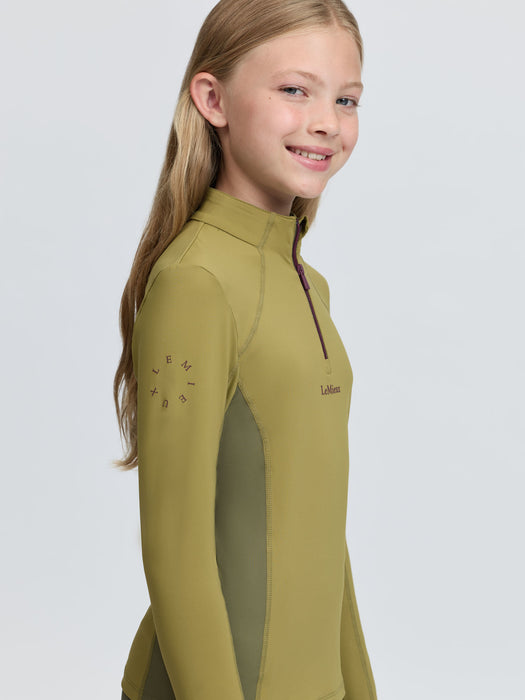 LeMieux Young Rider Classique Base Layer Gooseberry