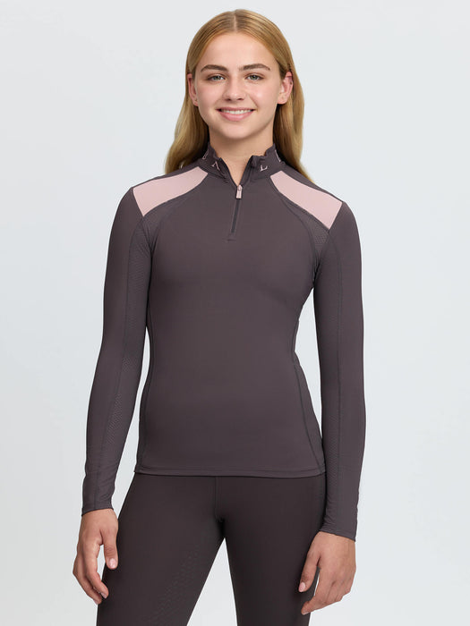 LeMieux Young Rider Mia Mesh Base Later Cocoa