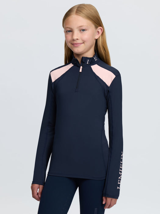 LeMieux Young Rider Mia Mesh Base Later Navy