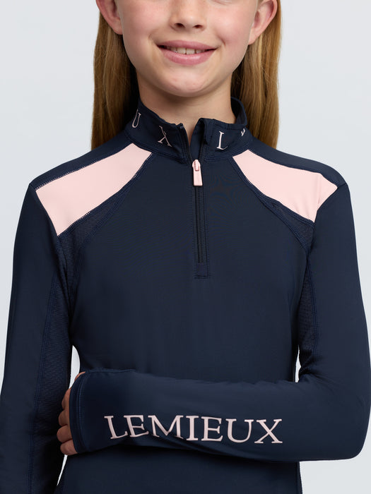 LeMieux Young Rider Mia Mesh Base Later Navy