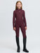 LeMieux Young Rider Raye Ribbed Base Layer Bramble