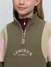 LeMieux Young Rider Viola 1/4 Zip Sweatshirt Willow Green