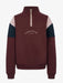 LeMieux Young Rider Viola 1/4 Zip Sweatshirt Bramble
