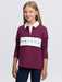 LeMieux Young Rider Riley Rugby Shirt Blackberry