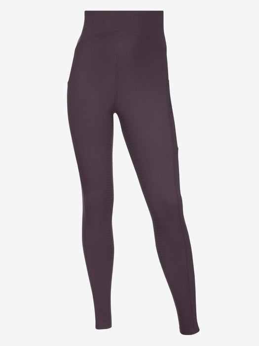 LeMieux Young Rider Nell Brushed Pull On Leggings Cocoa