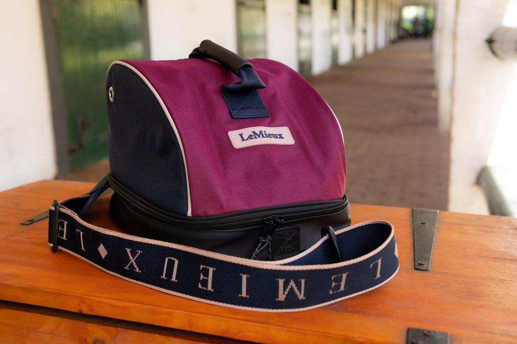 LeMieux Hat Bag Blackberry