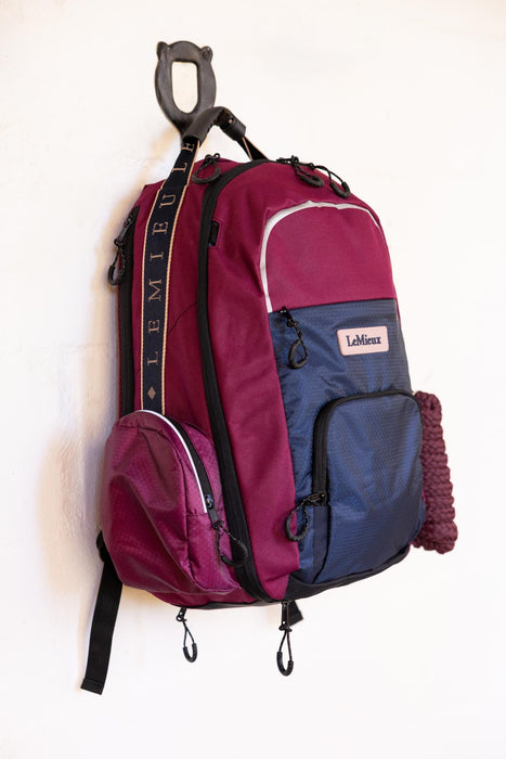 LeMieux Pro Rucksack Blackberry