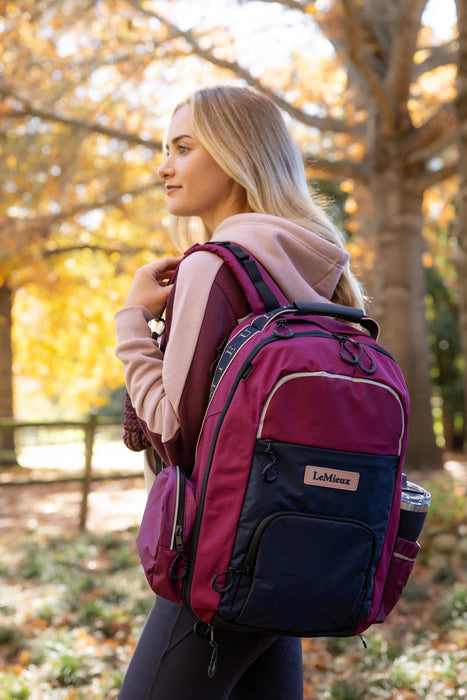 LeMieux Pro Rucksack Blackberry
