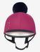 LeMieux Classique Pom Hat Silk Blackberry