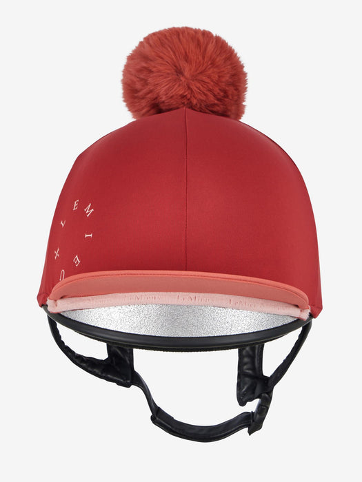  LeMieux Classique Pom Hat Silk Russet