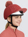  LeMieux Classique Pom Hat Silk Russet
