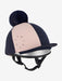 LeMieux Harlequin Hat Silk Navy & Petal