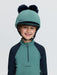LeMieux Mini Double Pom Hat Navy & Aloe