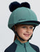 LeMieux Mini Double Pom Hat Navy & Aloe