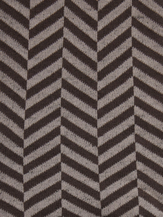 LeMieux Heritage Herringbone Footsie Socks Cocoa
