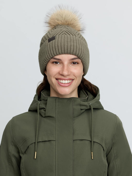  LeMieux Clara Knit Beanie Willow Green