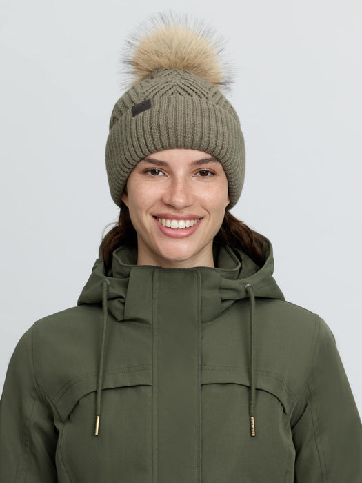  LeMieux Clara Knit Beanie Willow Green
