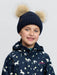 LeMieux Mini Beanie Double Pom Navy