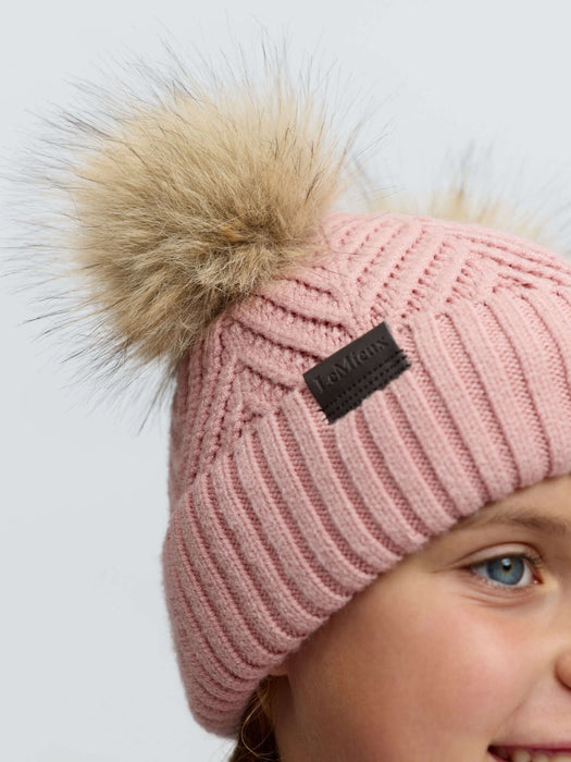 LeMieux Mini Beanie Double Pom Petal