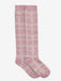  LeMieux Heritage Check Fluffies Socks Wild Rose