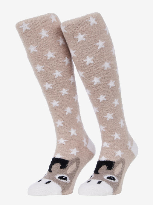 LeMieux Fluffy Character Socks Donkey