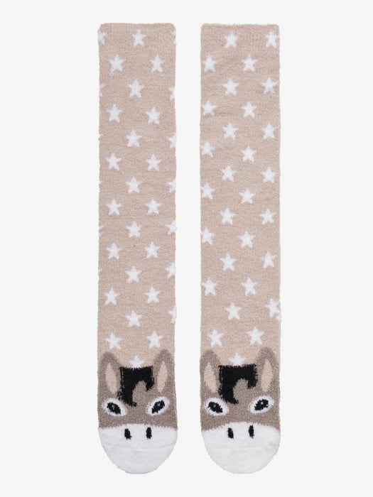 LeMieux Fluffy Character Socks Donkey