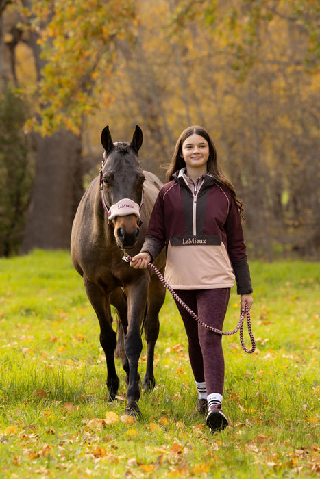 LeMieux Young Rider Bailey Waterproof Anorak Bramble