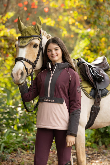 LeMieux Young Rider Bailey Waterproof Anorak Bramble