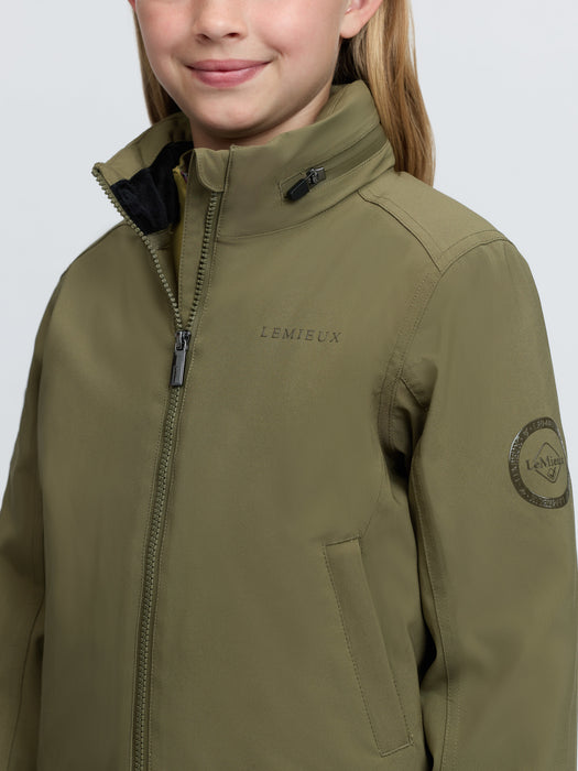 LeMieux Young Rider Clarissa Crew Jacket Willow Green